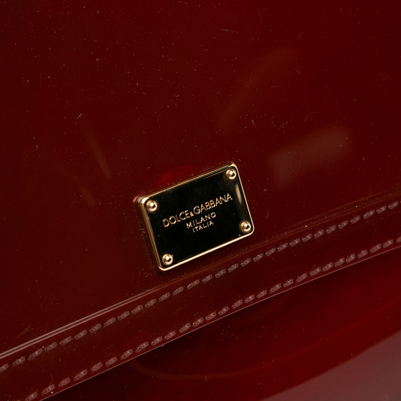 Pre-Loved Dolce & Gabbana Medium PVC Miss Sicily Satchel - Picture 5 of 10